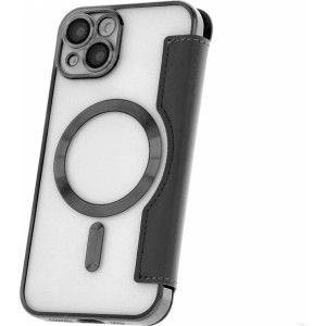 None Smart Chrome Mag case for iPhone 14 Plus 6,7" black