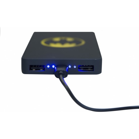 Batman power bank 6000 mAh Light-Up Batman Logo