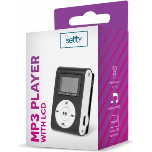 Telforceone Setty MP3 with LCD + earphones black