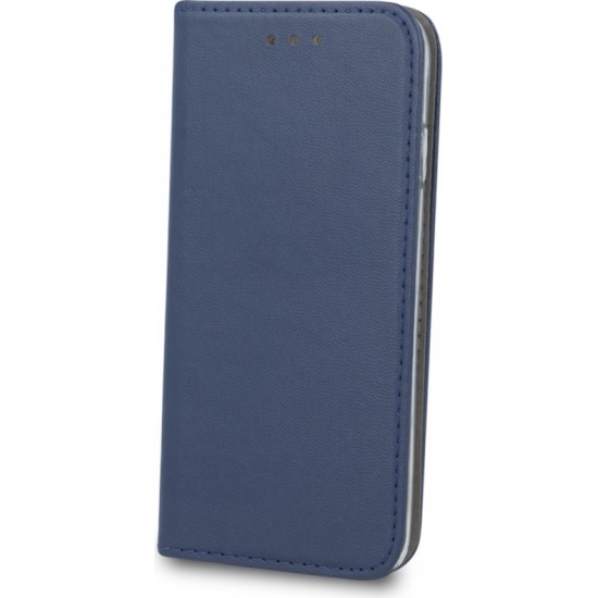 None Smart Magnetic case for iPhone 14 Pro Max 6,7" navy blue