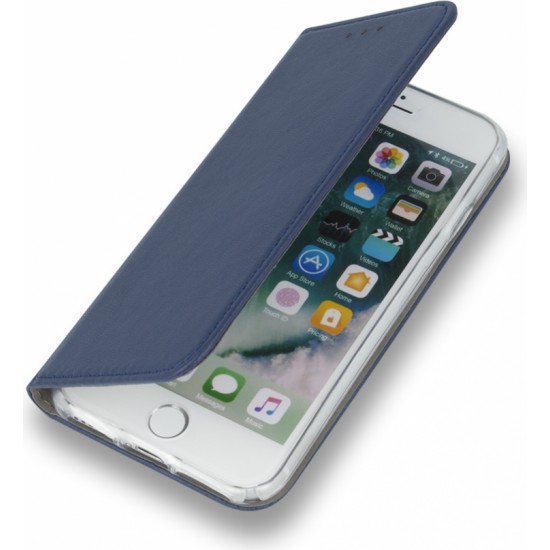 None Smart Magnetic case for iPhone 14 Pro Max 6,7" navy blue