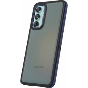 Crystal Black case for Samsung Galaxy M55 5G blue