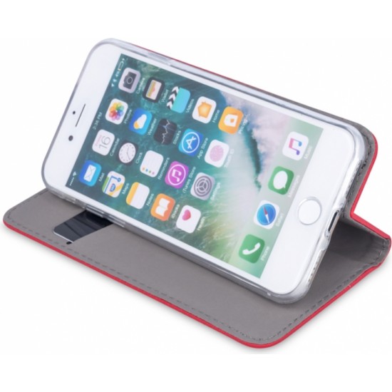 None Smart Magnet case for Xiaomi 13 Pro red