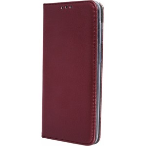 None Smart Magnetic case for Oppo A57 4G / A57 5G / A57s burgundy