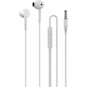 Devia wired earphones Kintone A3 jack 3,5mm white