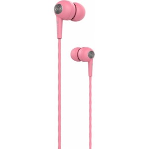 None Devia wired earphones Kintone jack 3,5mm pink