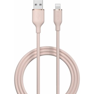 Devia cable Jelly EC630 USB - Lightning 1,2 m 2,4A pink