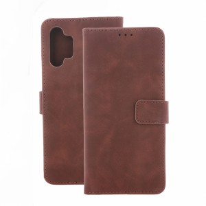 None Smart Velvet case for Samsung Galaxy A54 5G brown