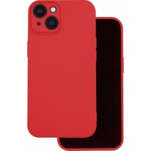 None Silicon case for iPhone 15 Plus 6,7" red