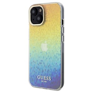 None Guess case for iPhone 14 6,1" GUHCP14SHDECMI HC IML FACETED MIRROR DISCO IRIDESCENT