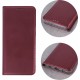 None Smart Magnetic case for Oppo A57 4G / A57 5G / A57s burgundy