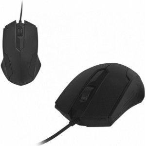 ART wire computer mouse USB A 1000 dpi AM-93 black