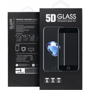 OEM 5D Full Glue Tempered Glass - for Huawei P20 Lite black