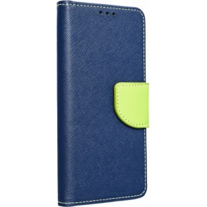 OEM FANCY Book case for XIAOMI Redmi Note 13 Pro 4G navy / lime