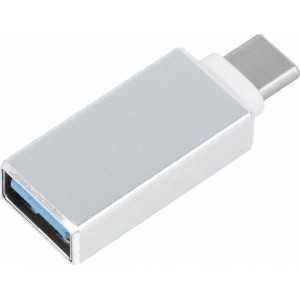 OEM Adaptor OTG USB A 3.0 (female) to Typ C (male) white