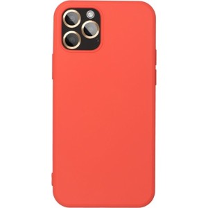 OEM SILICONE case for IPHONE 15 peach