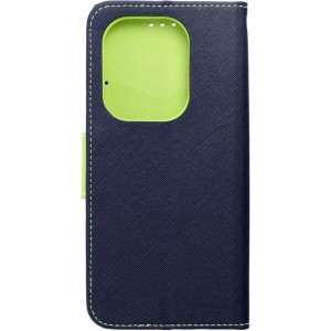 OEM FANCY Book case for XIAOMI Redmi Note 13 Pro 4G navy / lime