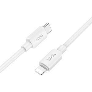 Hoco cable Type C to LightningPD 2,4A 20W X96 1 m white