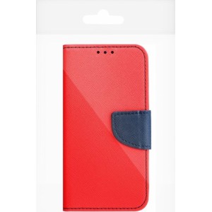 OEM FANCY Book case for SAMSUNG S23 FE red / navy