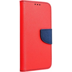 OEM FANCY Book case for SAMSUNG S24 red / navy