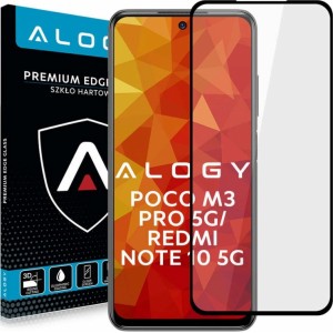 Alogy Szkło Alogy Full Glue CF do Poco M3 Pro 5G/ Redmi Note 10 5G Czarne