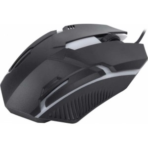 4Kom.pl RGB LED gaming mouse for laptop computer 1200 dpi Black