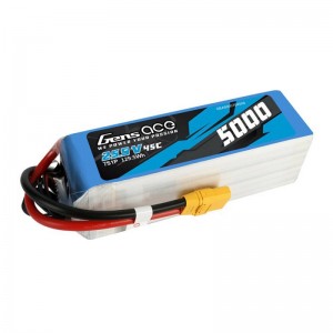 Gens Ace 5000mAh 25.9V 45C 7S1P Lipo Battery Pack with XT90