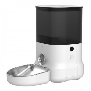 Dogness Automatic Pet Feeder with metal bowl Dogness (white)