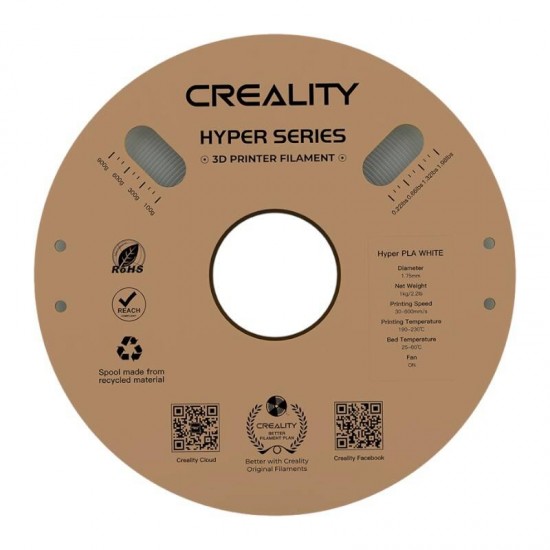 Creality Hyper PLA Filament Creality (White)