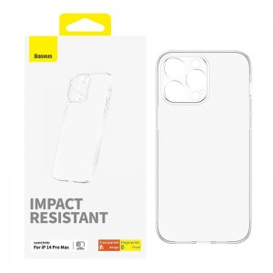 Baseus Phone Case for iP 14 PRO MAX  Baseus OS-Lucent Series (Clear)