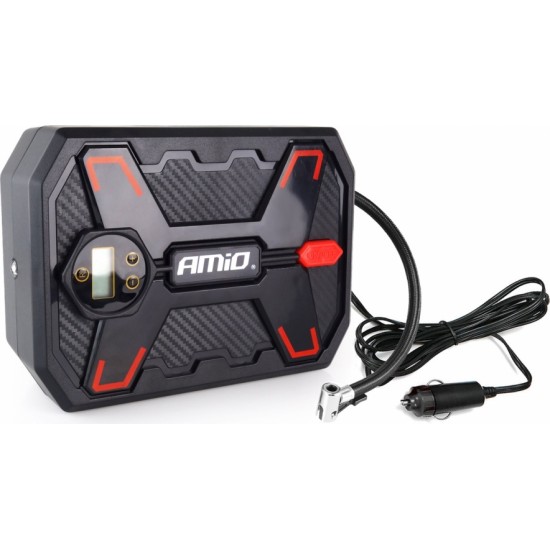 Amio Car Air kompresors ar digitālo manometru un LED gaismu 12V Acomp-11