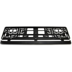 Utal License Plate Frame - BLACK flexible