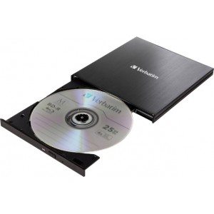 Verbatim External Slimline Blu-ray Writer USB 3.1 Ārējais Rakstītājs