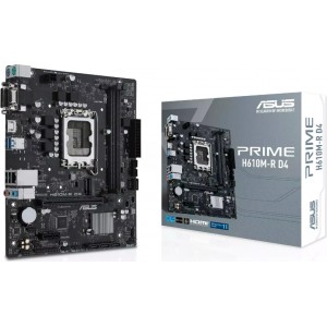 Asus PRIME H610M-R D4 Mātesplāte Intel H610 LGA 1700 mikro ATX