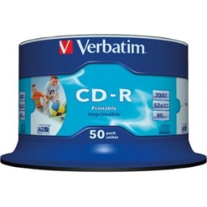 Verbatim CD-R Ierakstāmie Diski 50gab