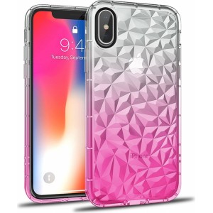 Swissten Crystal Clear Case 1 mm Aizmugurējais Silikona Apvalks Priekš Apple iPhone 7 / 8 Caurspīdīgs - Rozā