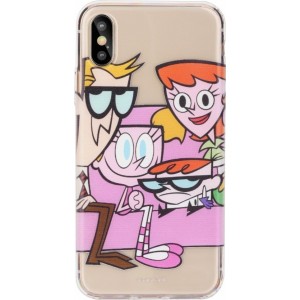 Cartoon Network Dexter Силиконовый чехол для Apple iPhone XS Max Family