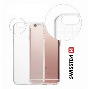 Swissten Clear Jelly Back Case 0.5 mm Aizmugurējais Silikona Apvalks Priekš Huawei P8 Lite Caurspīdīgs