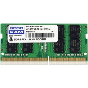 Goodram DDR4 CL17 SODIMM Operatīva Atmiņa 16GB