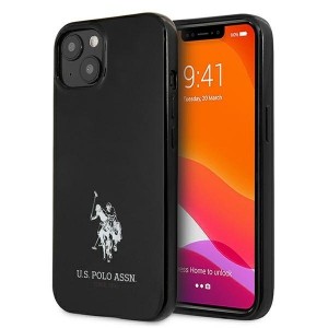 Us Polo USHCP13LUMHK Back Case Aizmugurējais Apvalks Telefonam Apple iPhone 13 Melns