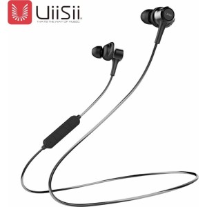 Uiisii BT-260 Bluetooth Bezvadu Stereo Sporta Austiņas ar Zvana Funkciju un vadības pulti uz vada / IPX4 Ūdensizturīgs / Magnētiskais savienojums