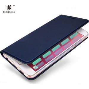 Dux Ducis Premium Magnet Case Grāmatveida Maks Telefonam Huawei Mate 10 Zils