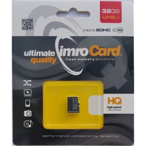 Imro Atmiņas Karte MicroSD / 32GB / cl.10 / UHS-I