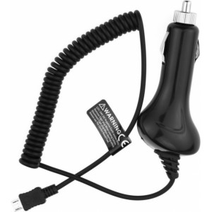 Bluestar Auto Lādētājs 12 V / 24 V / 1000 mA Micro USB Melns