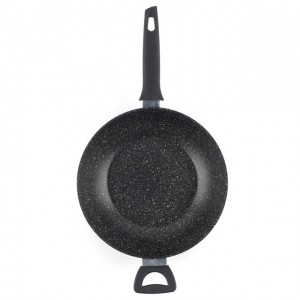 Russell Hobbs RH00488MOB 28CM MARBLE WOK - BLACK