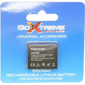 Goxtreme 1050mAh Akku for GoXtreme Rallye, Endurance, Discovery & Pioneer 01472