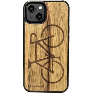 Bewood Bicycle Limba Case for iPhone 14 - Light Brown