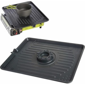 Meva Grill grate for a gas camping stove with a CAST IRON burner function