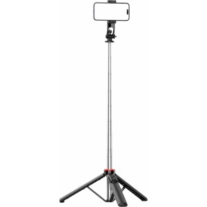 Hurtel Selfie stick WC1Y3S telescopic tripod 1.3m with phone holder - black