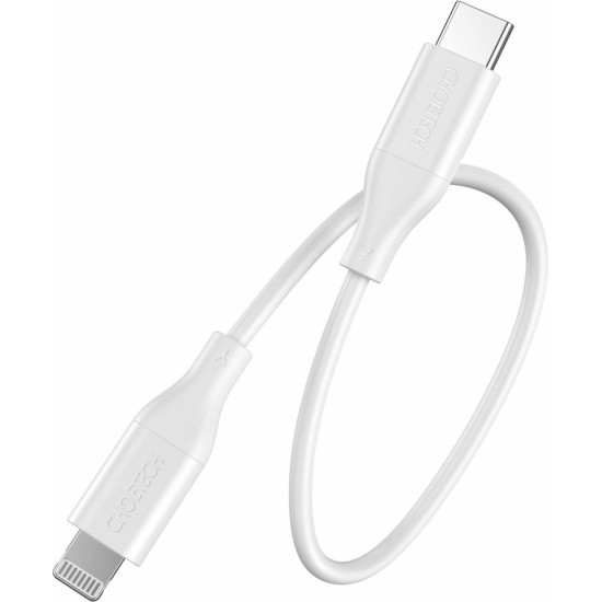 Choetech IP0040 USB-C / Lightning MFi PD 30W 1.2m cable - white